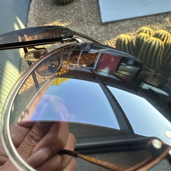 Celine Brown Aviator sunglasses 41392/S - Picture 8 of 11